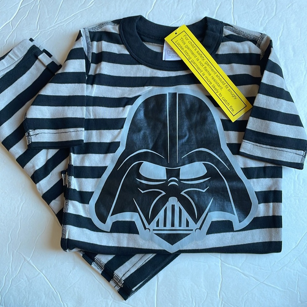 NWT size 10 Hanna Andersson Star Wars Striped Pajama Set